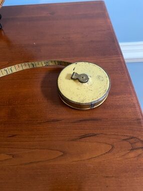 Vintage Lufkin Brass Tape Measure. 50’
Works well.